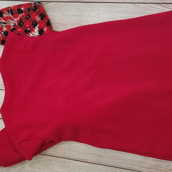 Christmas Dress With Detachable Teddy Bear - Picture 4 of 6